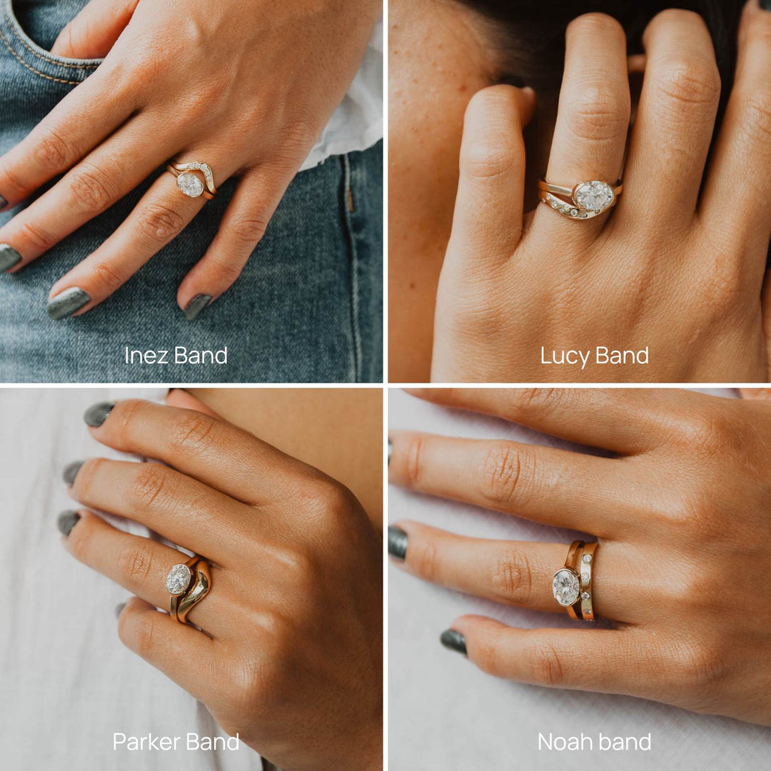 Avery Ring - Moissanite