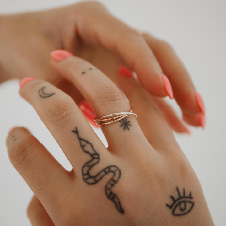 Classic Fidget Ring - Size Up 1/2 Size