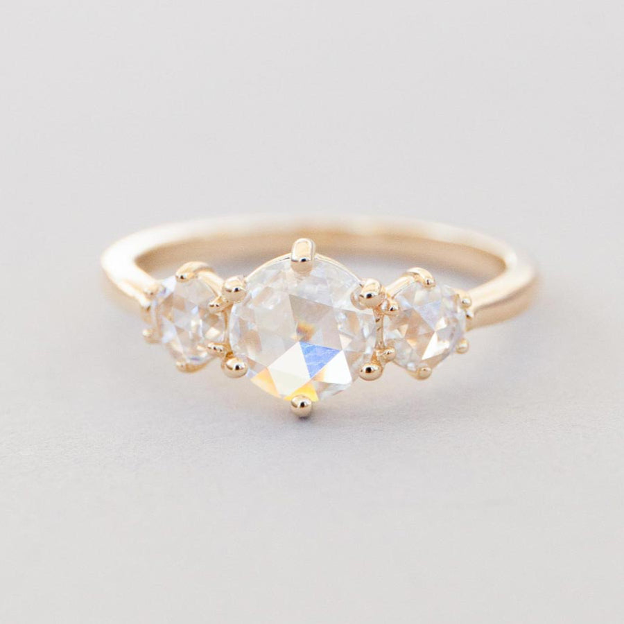 Lily Ring Moissanite