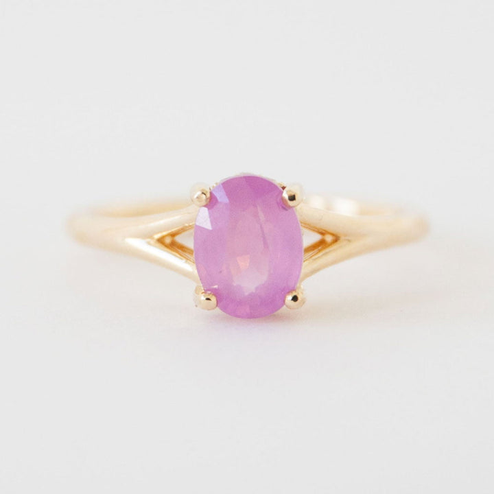 Mia Ring - Pink Sapphire