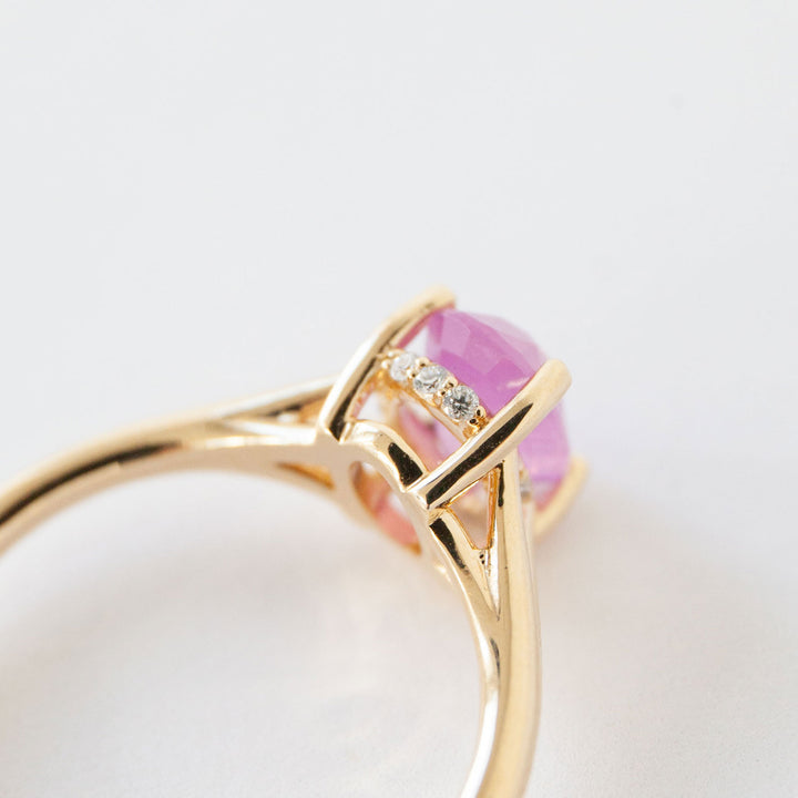 Mia Ring - Pink Sapphire