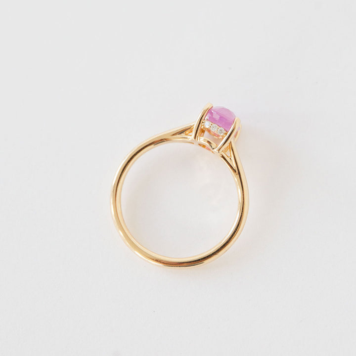 Mia Ring - Pink Sapphire