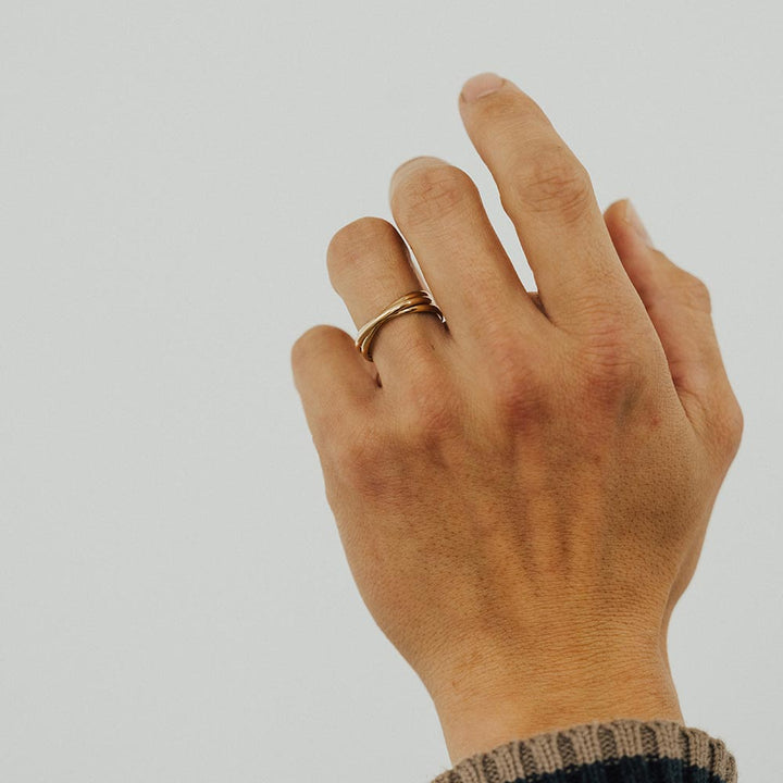 Super Nova Fidget Ring - Size Up 1/2 Size