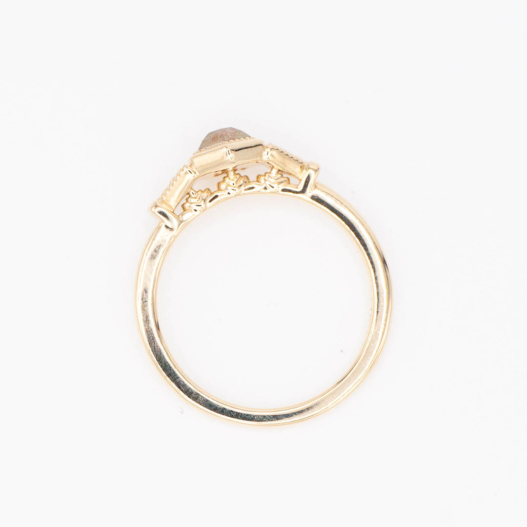 Hazel Ring - Mined Yellow Diamond