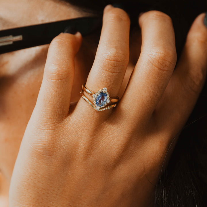 Diana Ring - Blue Sapphire