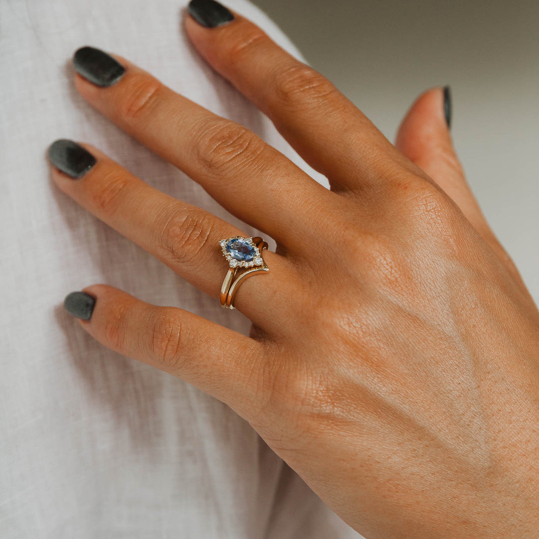 Diana Ring - Blue Sapphire