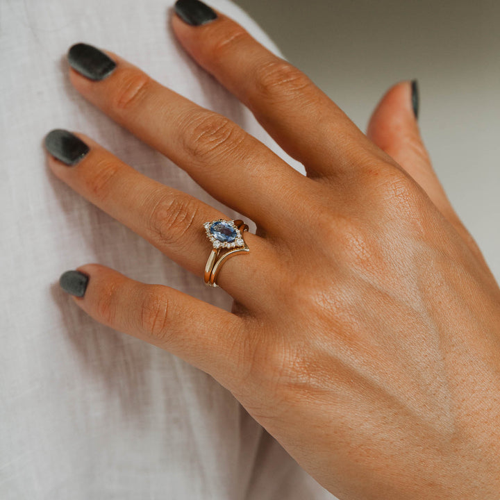 Diana Ring - Blue Sapphire
