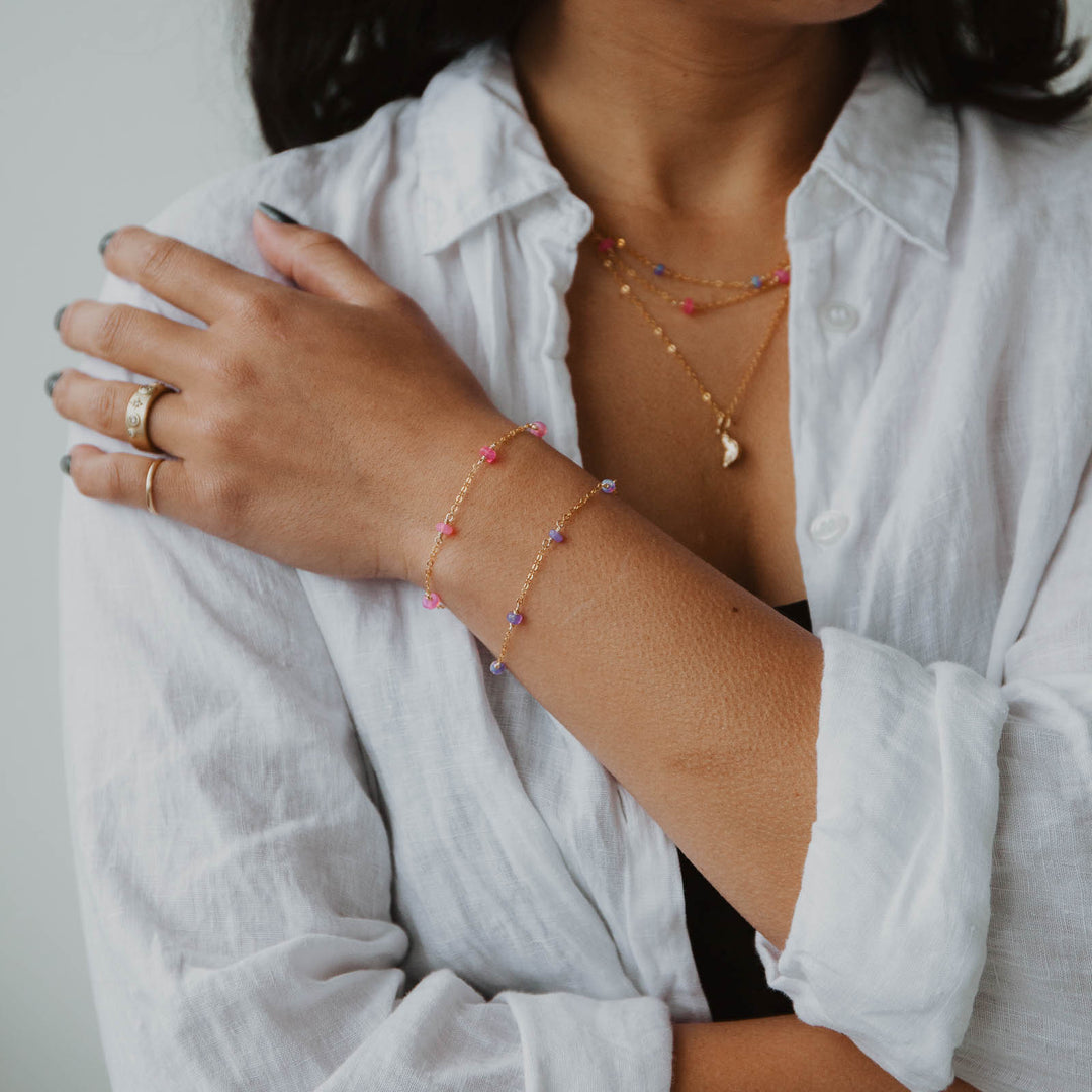 Periwinkle Opal Classic Bracelet