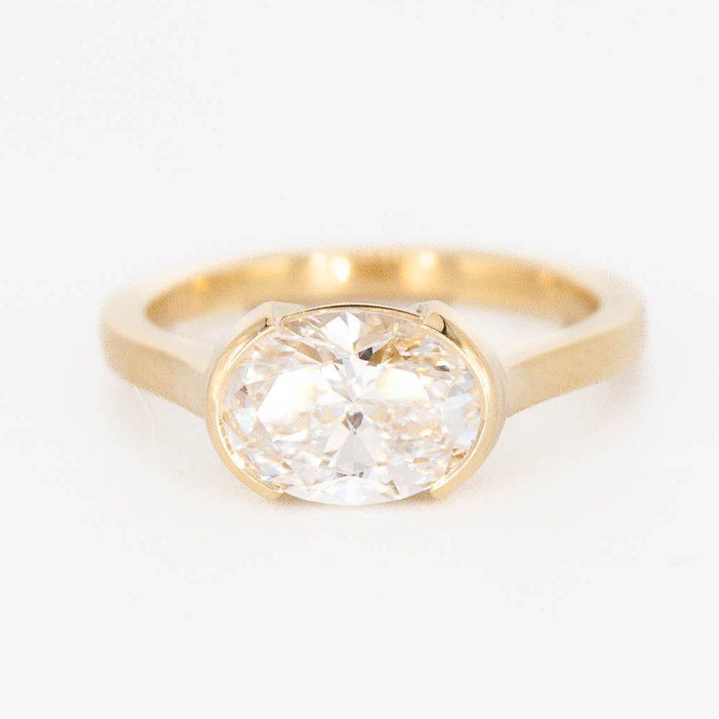 Avery Ring - Moissanite