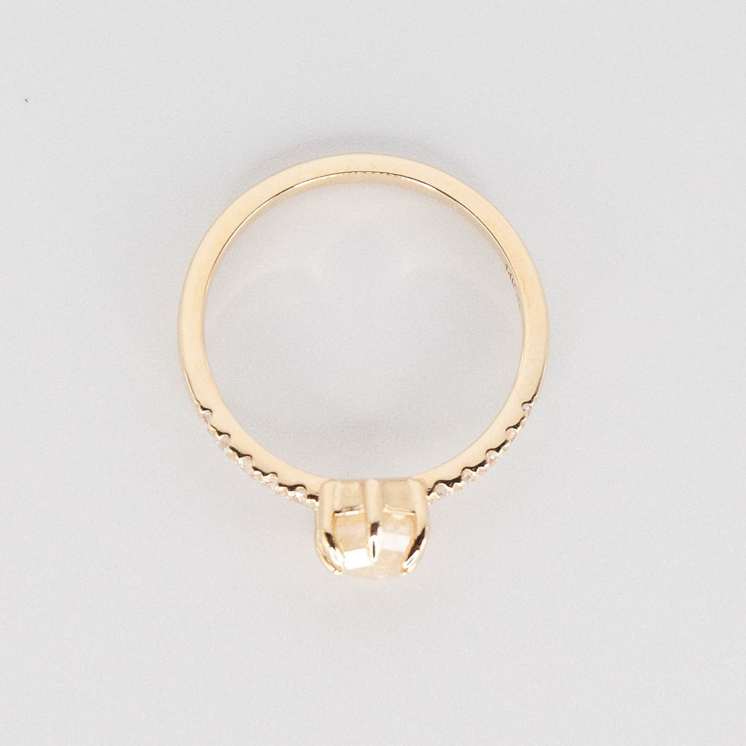 Finnley Ring - White Mined Diamond