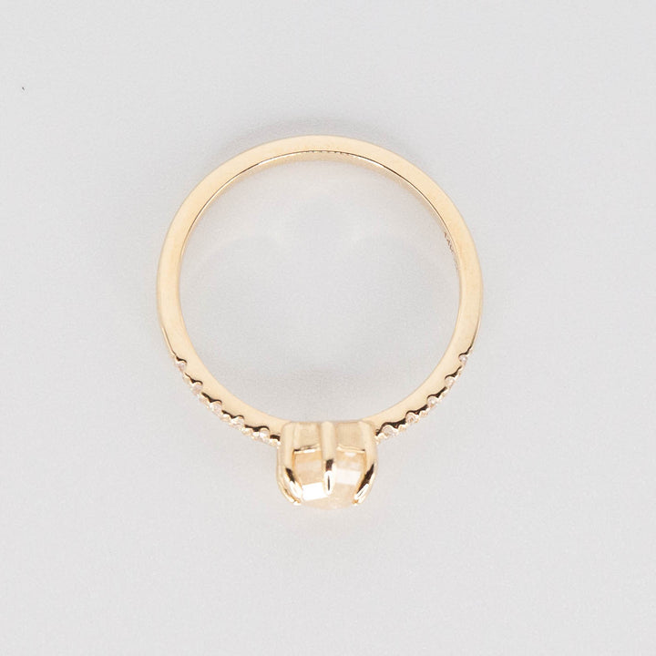 Finnley Ring - White Mined Diamond