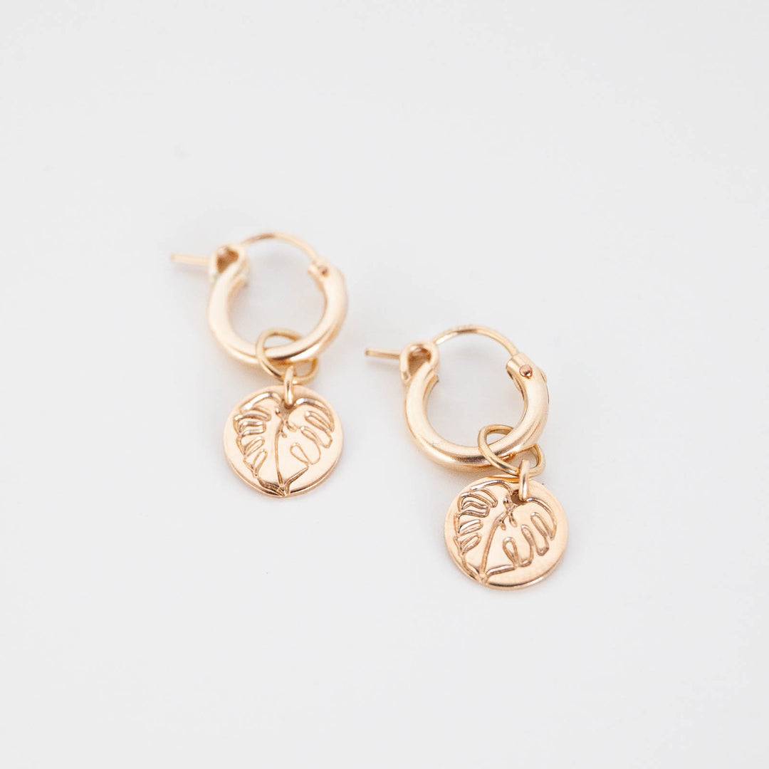 Monstera Hoops