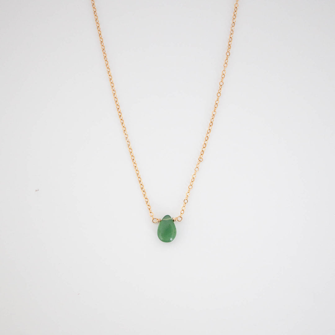 Jade Drop Necklace