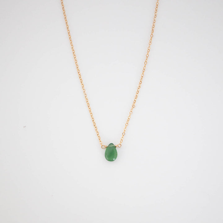 Jade Drop Necklace