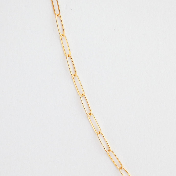Drawn Chain Bracelet - 14K Solid Gold