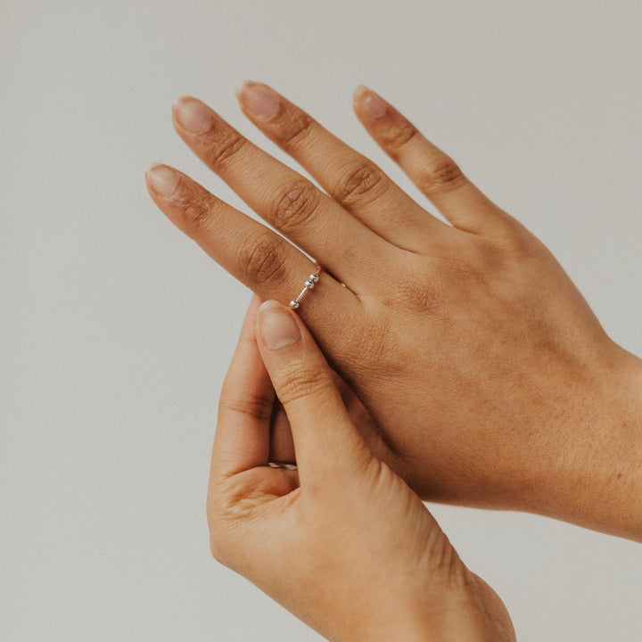 Abacus Fidget Ring