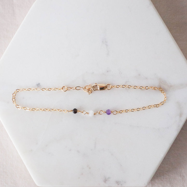 Asexual Pride Bracelet