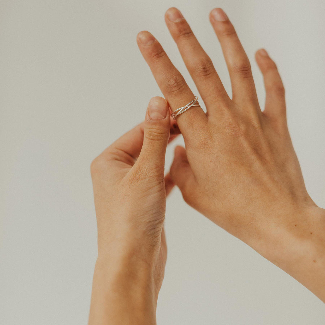 Classic Fidget Ring - Size Up 1/2 Size