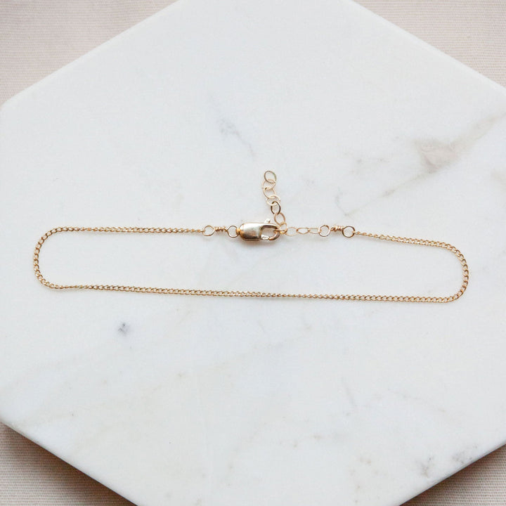 Dainty Curb Chain Bracelet