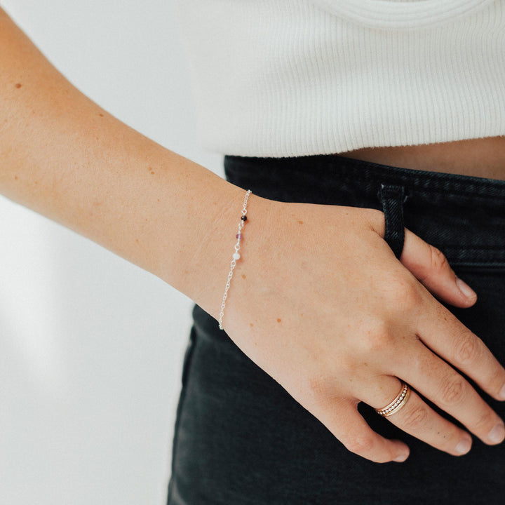 Demisexual Pride Bracelet