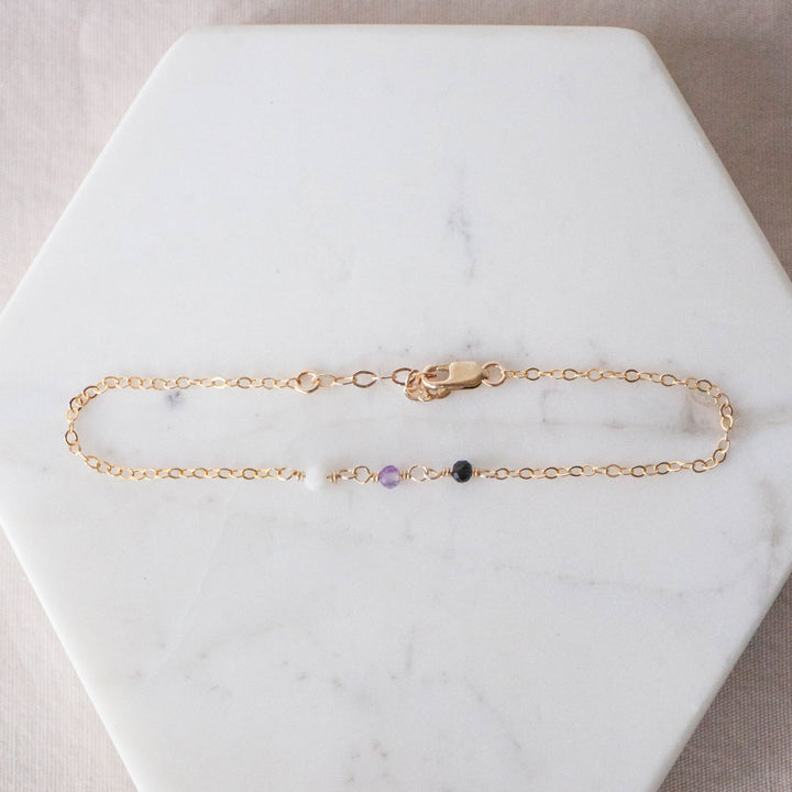 Demisexual Pride Bracelet