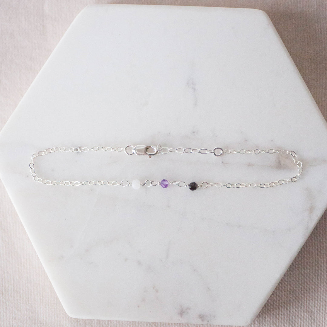 Demisexual Pride Bracelet
