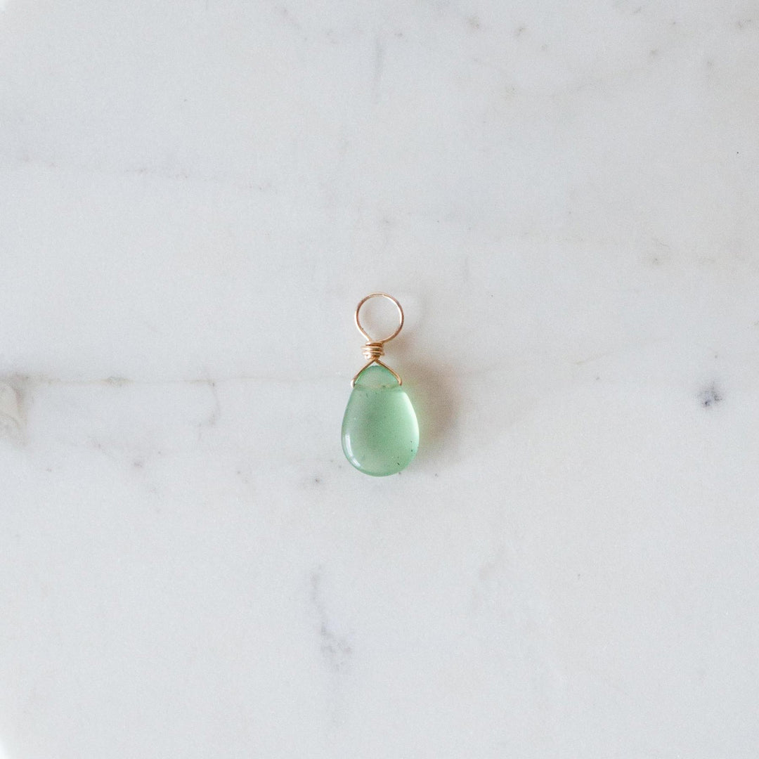 Jade Drop Charm