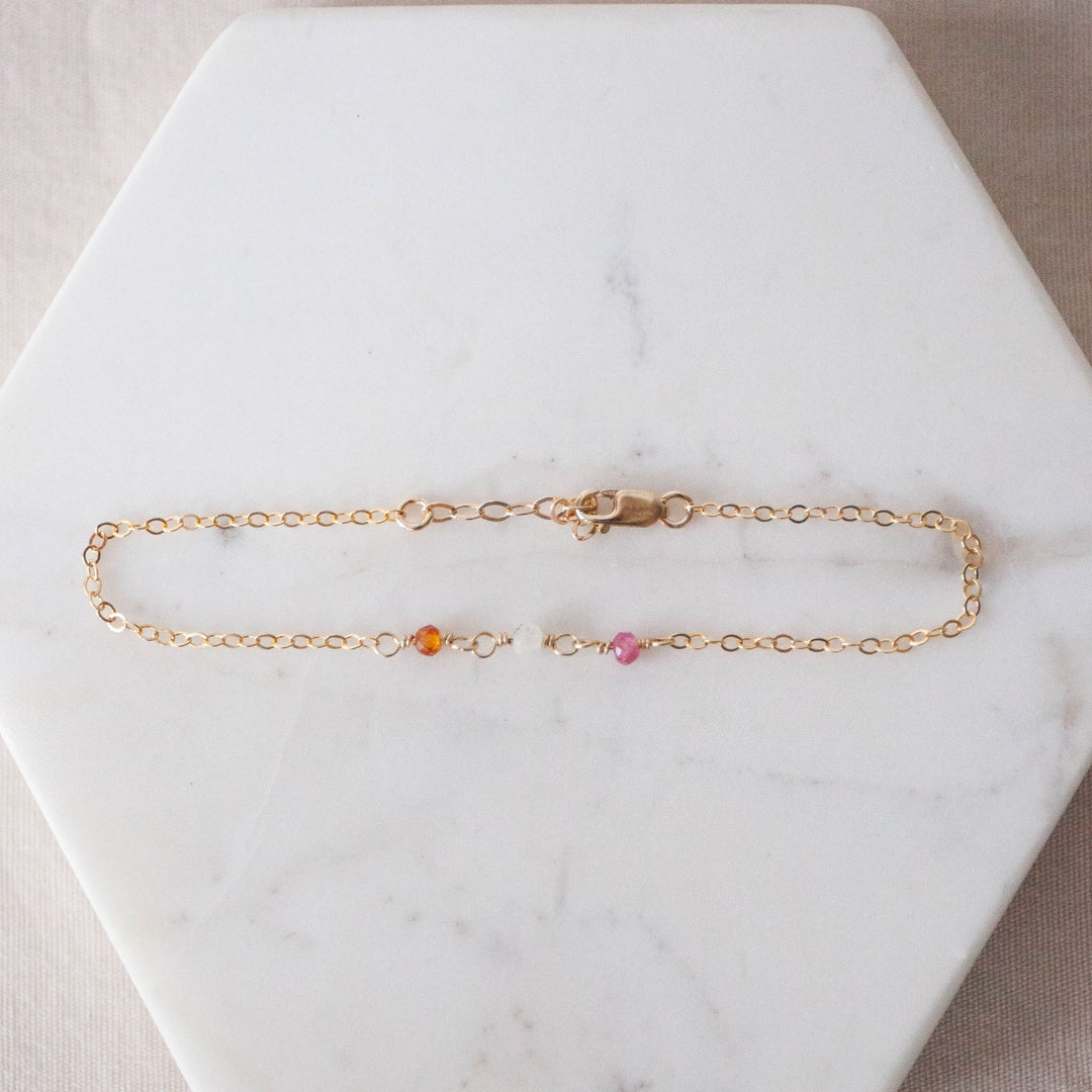 Lesbian Pride Bracelet