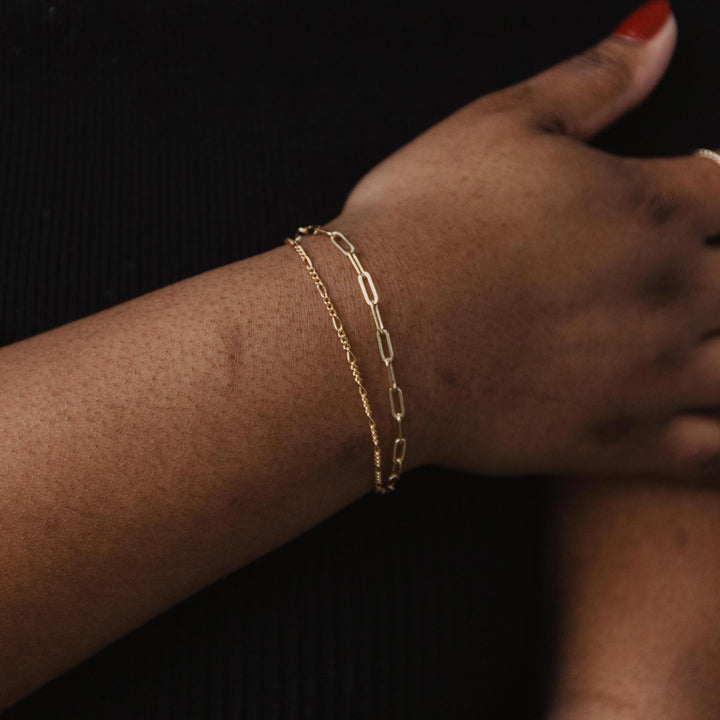 Paper Clip Chain Bracelet