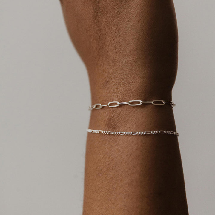 Paper Clip Chain Bracelet