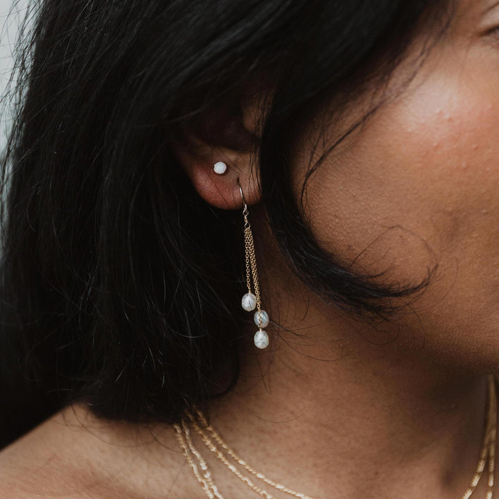 Pearl Dangle Earrings