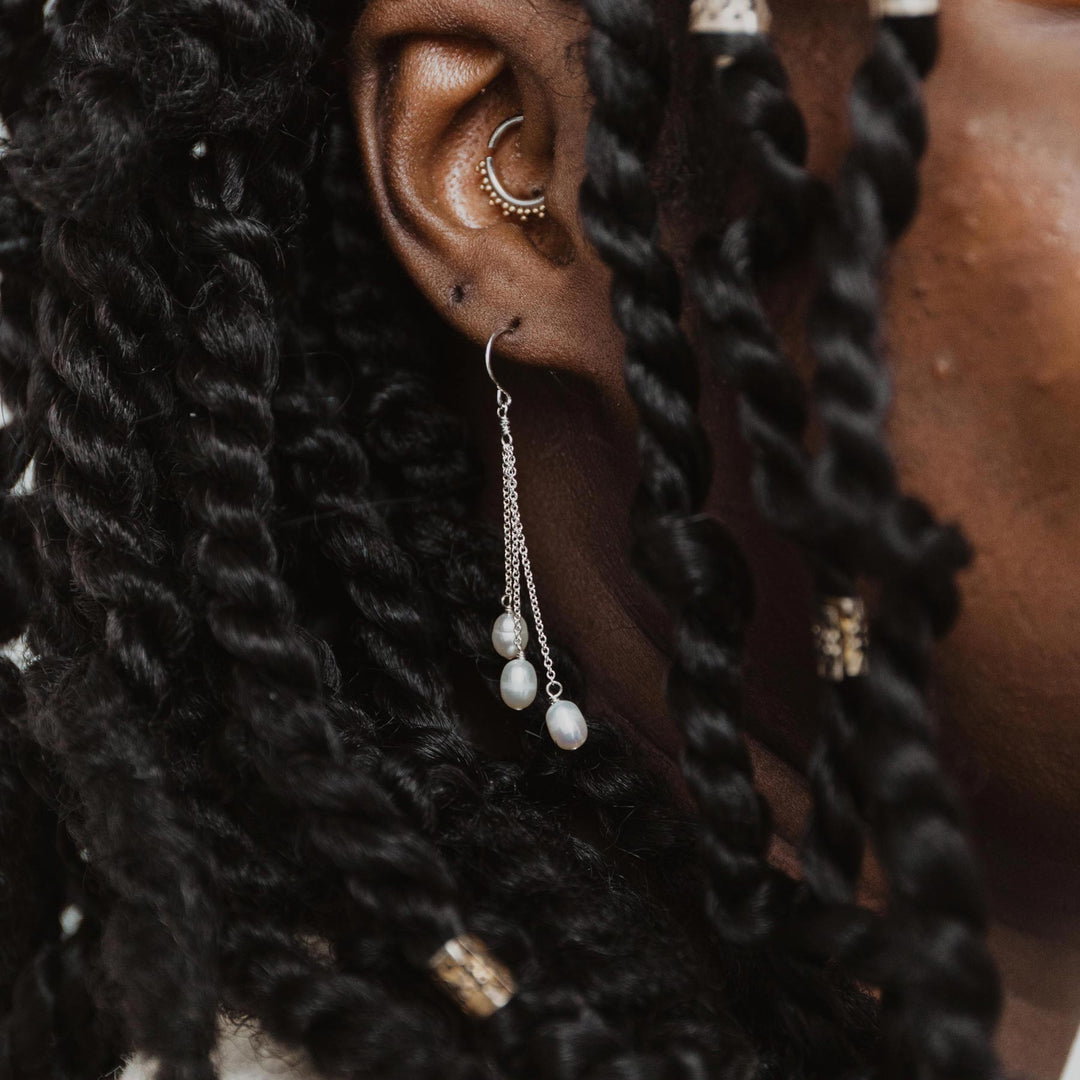 Pearl Dangle Earrings