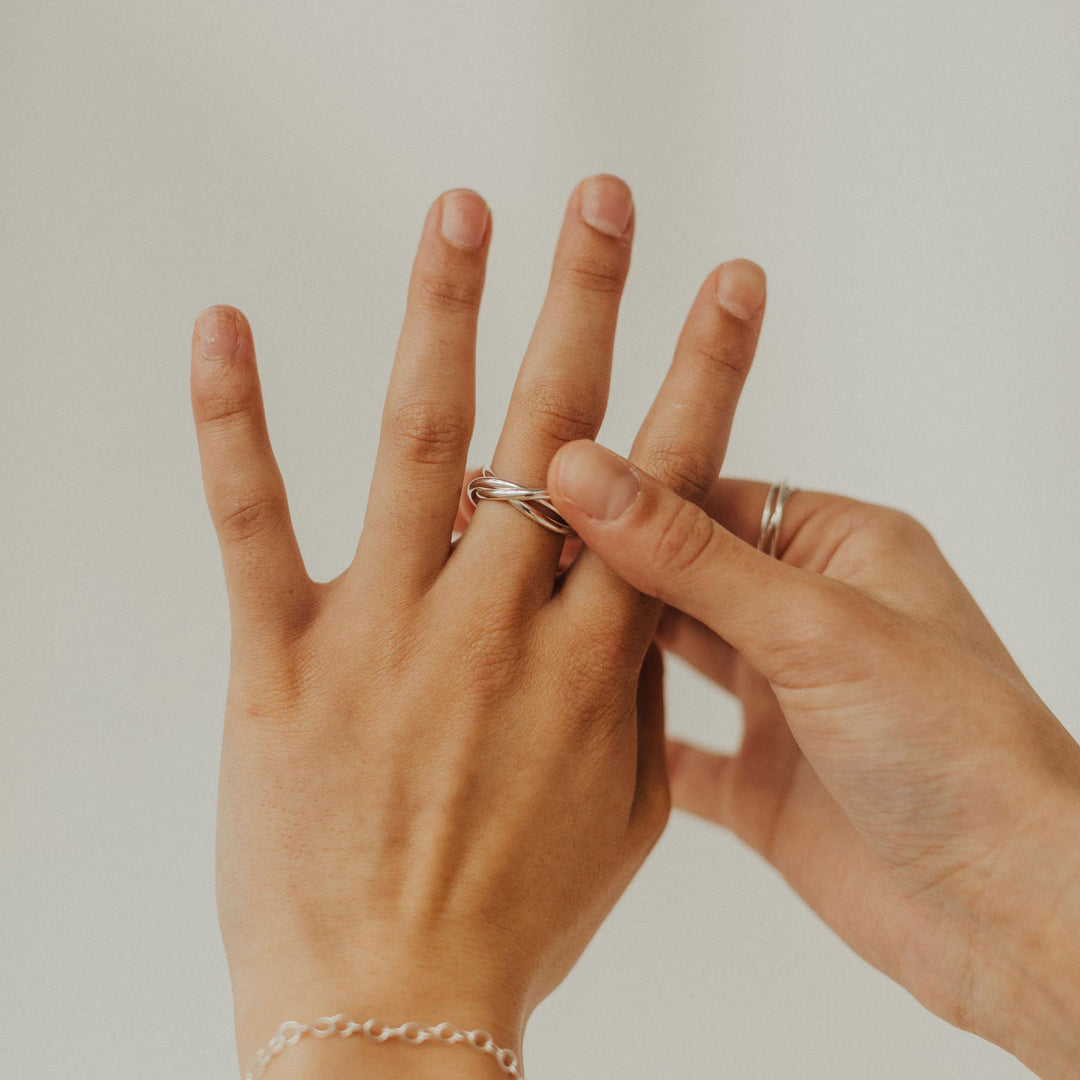 Super Nova Fidget Ring - Size Up 1/2 Size