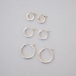 Hoop size options from top to bottom: 12mm, 15mm, 22mm