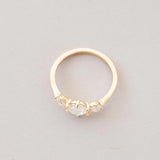 Lily Ring - Moissanite