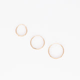 Endless Hoops - Solid Gold