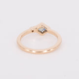 Sapphire + Diamond Duo Ring