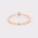London Blue Topaz Squiggle Ring