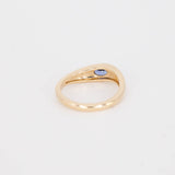 Sapphire Dip Ring
