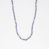 Iolite Beaded Necklace