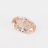 2.06ct Oval Champagne Lab Diamond