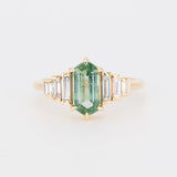 Daphne Ring - Sapphire & Lab Diamond