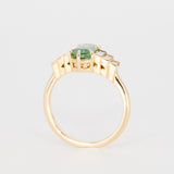 Daphne Ring - Sapphire & Lab Diamond