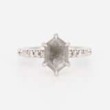 Quinn Ring - Salt & Pepper Diamond