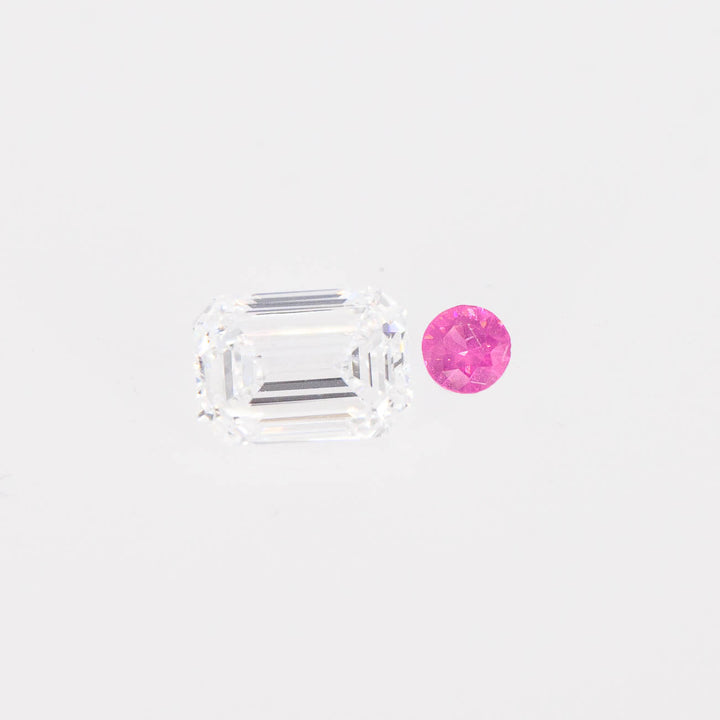 Diamond + Spinel Duo Ring