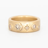 Polaris Ring - Champagne Diamonds