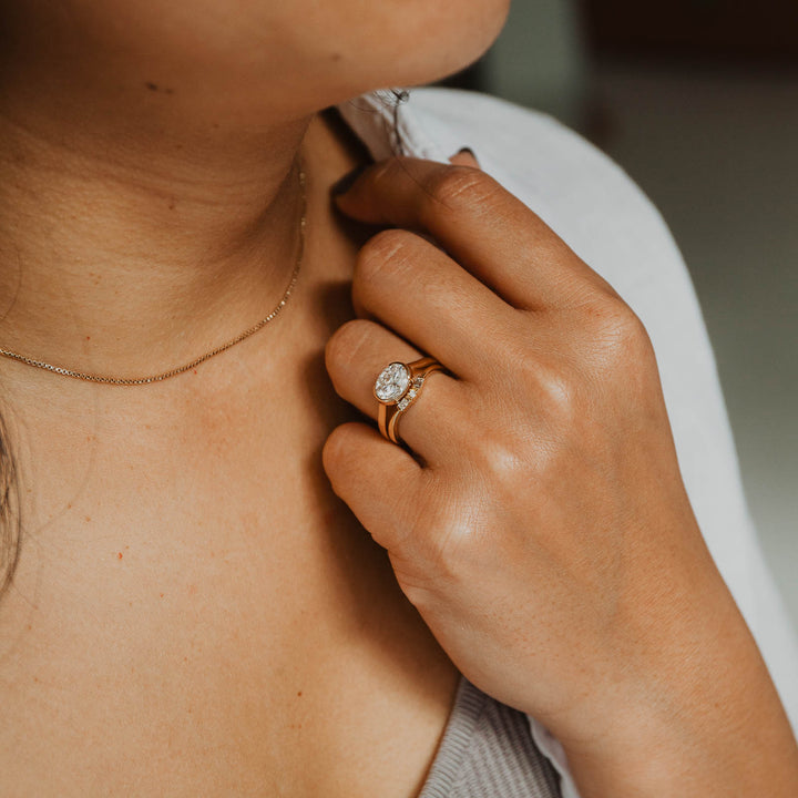 Avery Ring - Moissanite
