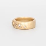 Polaris Ring - Champagne Diamonds