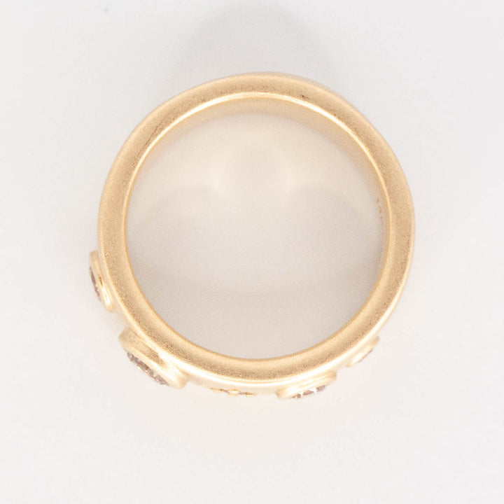 Polaris Ring - Champagne Diamonds