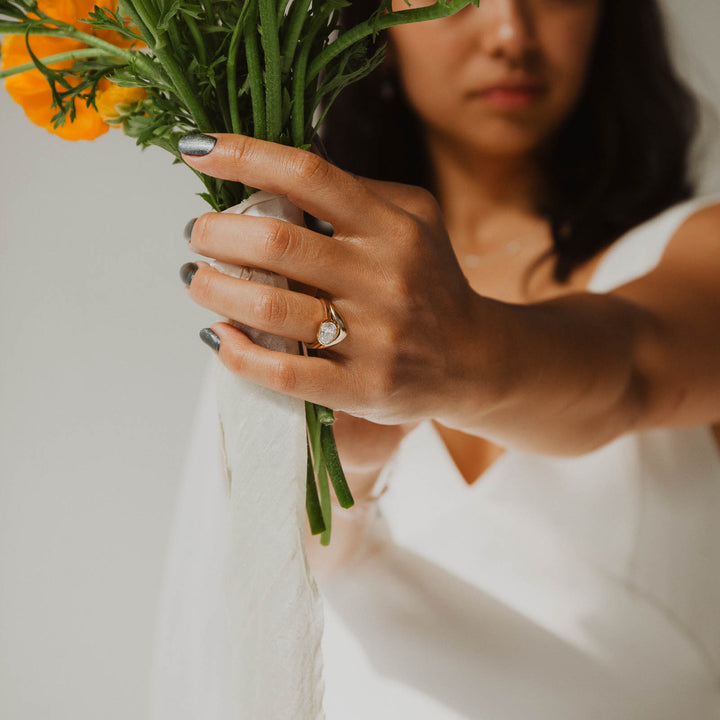 Avery Ring - Moissanite